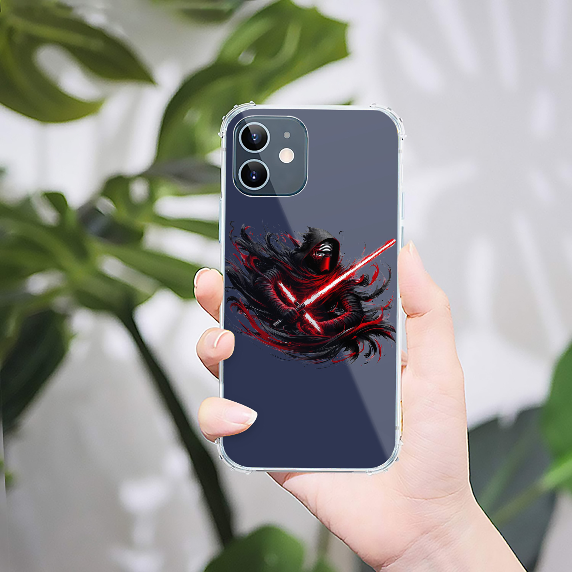 （画像用） スター・ウォーズ Star Wars 【iPhone 12シリーズ対応】透明スマホケース（クリアソフトケース）